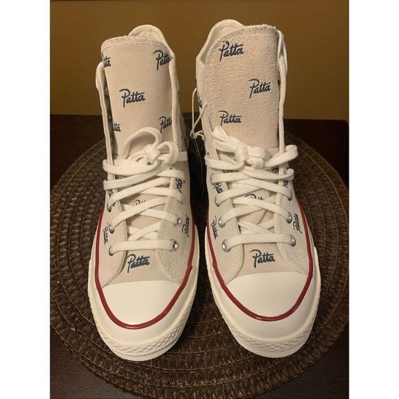 Patta x Converse Chuck 70 Hi Patta Mini Logo Pack NATURAL IVORY Size 10 A12831C main image 11